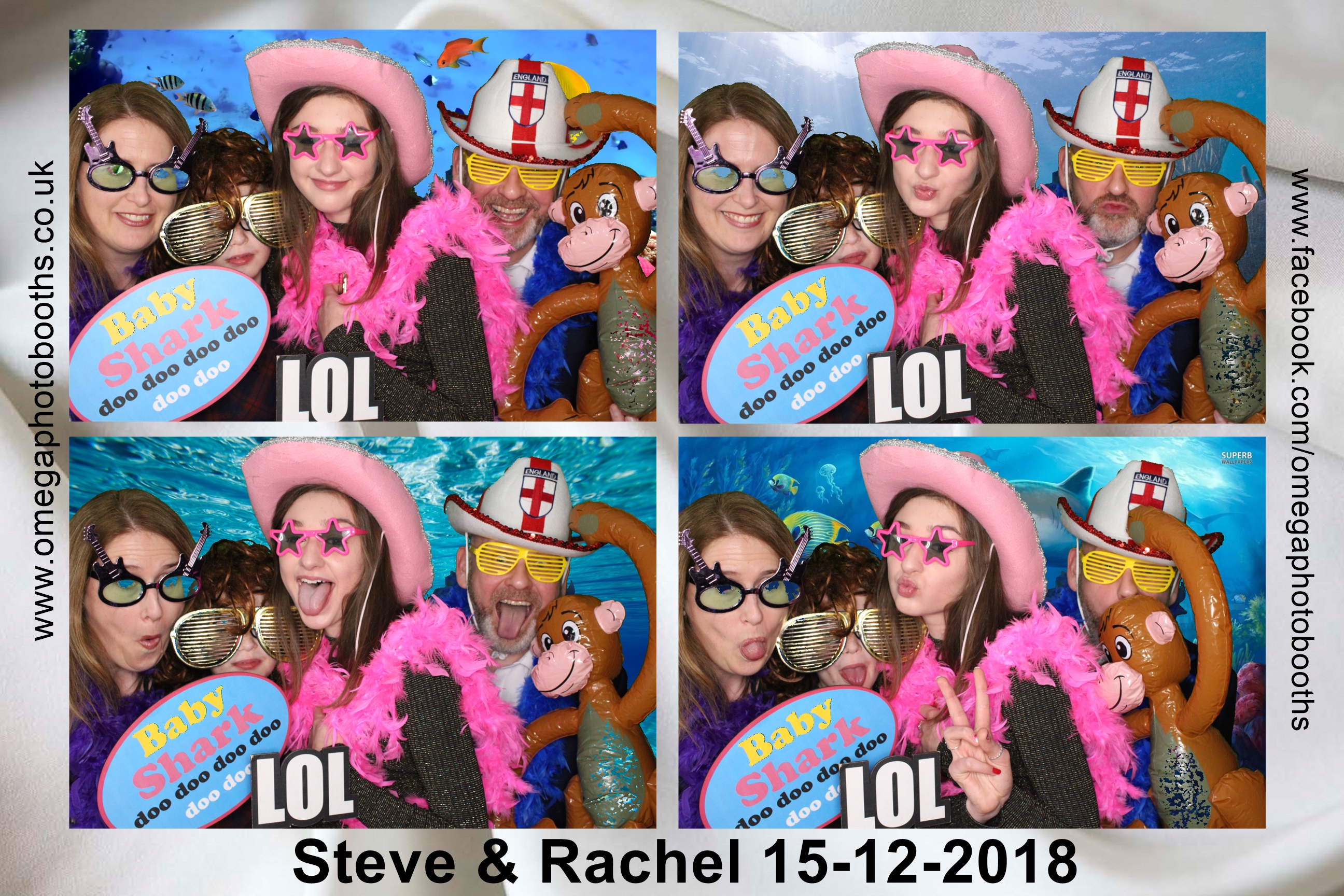 Steve and Rachel's Wedding | View more photos from the event at gallery.omegaphotobooths.co.uk/u/Omega-Photobooths/Steve-and-Rachels-Wedding